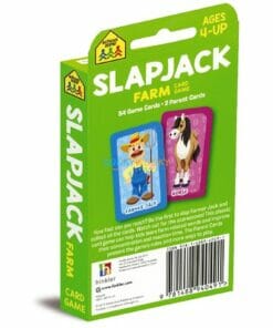 Slapjack Farm Card Game back cover