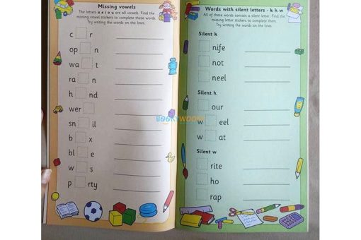 Spelling with Stickers Red 6