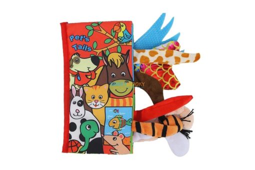 Pet Tails Cloth Book Animal Tails Cloth Book cover