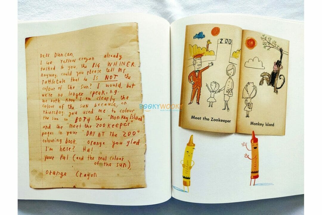 The Day the Crayons Quit Doll: Orange [Book]
