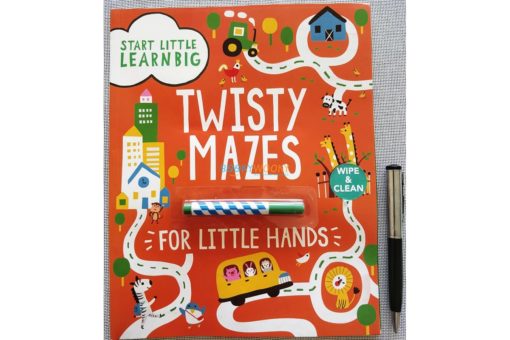 Twisty Mazes for Little Hands Wipe Clean 2