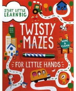 Twisty Mazes for Little Hands Wipe Clean 9781474814423 1