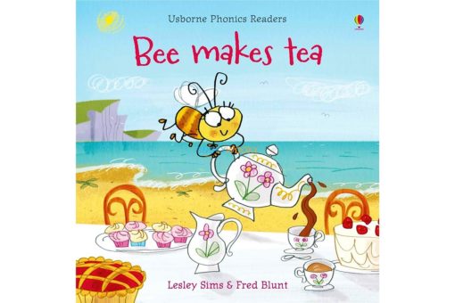 Bee Makes Tea Usborne Phonics Readers cover