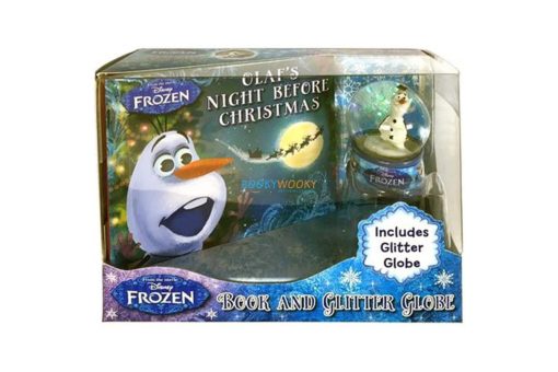 Disney Frozen Olafs Night Before Christmas with Glitter Globe 9781789055603 box