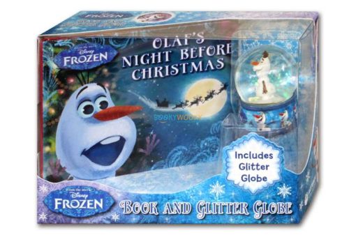 Disney Frozen Olafs Night Before Christmas with Glitter Globe 9781789055603 box2