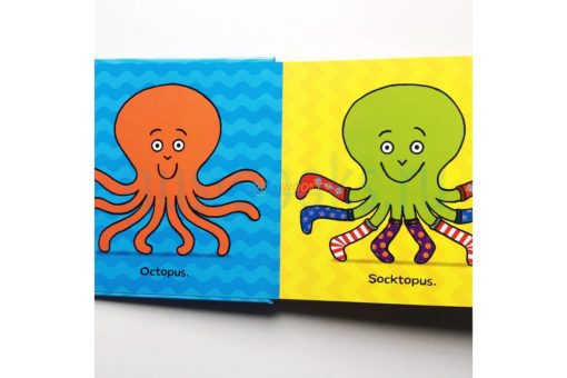 Octopus Socktopus with flaps Nick Sharratt 9780702300981 inside1jpg
