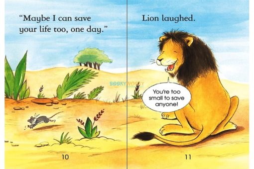 The Lion and the Mouse Usborne inside1jpg