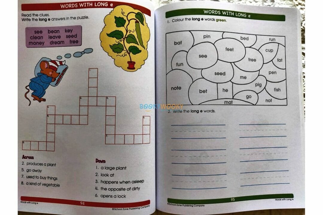 Giant Spelling (5) School Zone workbook