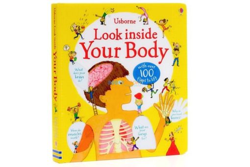 Look Inside your Body Usborne 100 flaps cover2