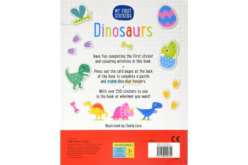 MY FIRST STICKERS DINOSAURS