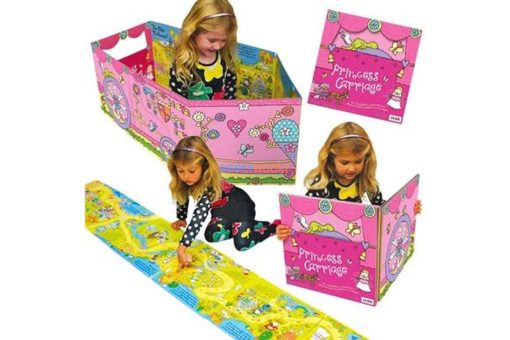 Convertible Princess Carriage book playmat carriage 9781782091592