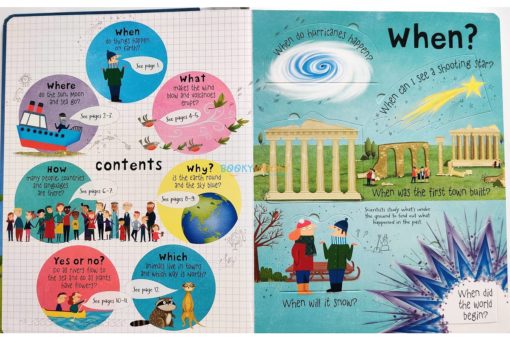 Questions and Answers About Our World Usborne Lift The Flap 2jpg