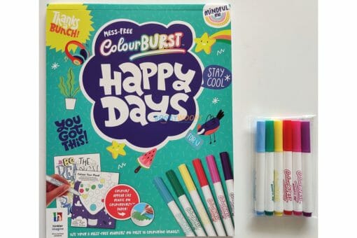 Happy Days Colouring Kit Mindful Me Colour Burst 6