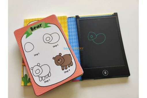 Baby Animals LCD Tablet with Flashcards Pack inside more 1