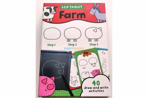 Farm LCD Tablet with Flashcards Pack 9781839236143 cover real