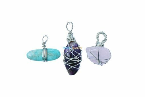 Gemstone Craft Kit Mindful Creativity 9354537007850 pendants