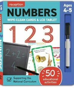 Numbers Wipe Clean Cards LCD Tablet 9781839236808 cover flat