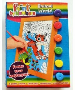 Paint by Numbers Animal World Pack 9781787728677 cover