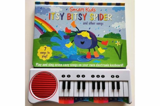 Smart Kids Itsy Bitsy Spider and Other Songs Keyboard Musical book 9781786909268 cover