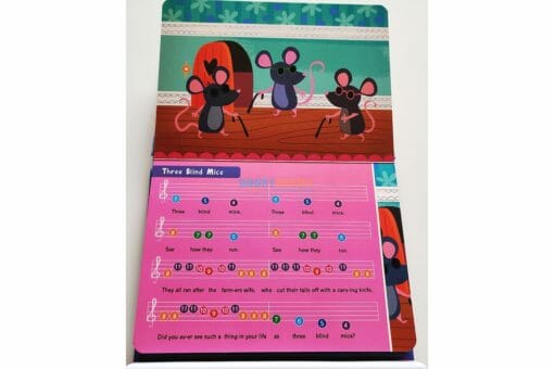 Smart Kids Itsy Bitsy Spider and Other Songs Keyboard Musical book 9781786909268 inside 3