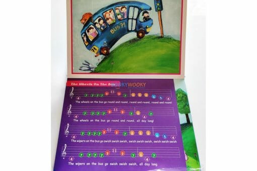 Smart Kids The Wheels on the Bus and Other Songs Keyboard Musical book 9781786909299 inside 2