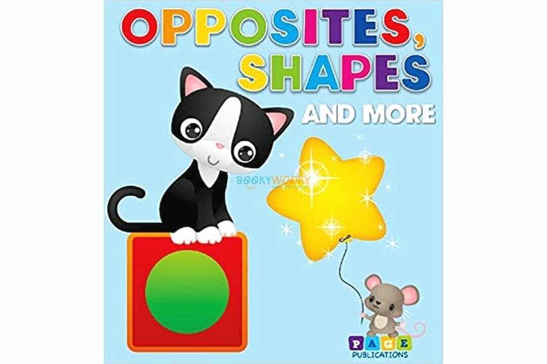 Opposites Shapes and More BoardBook 9781951086855