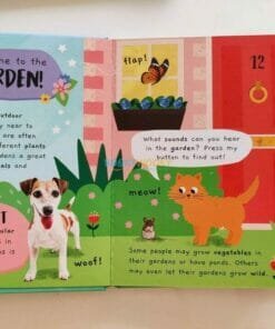 Noisy Garden Sound book Little Wonders