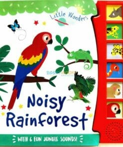Noisy Rainforest Sound book Little Wonders