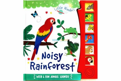 Noisy Rainforest Sound book Little Wonders