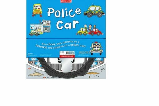 Convertible Police Car Playmat Sit in Car 9781789892468