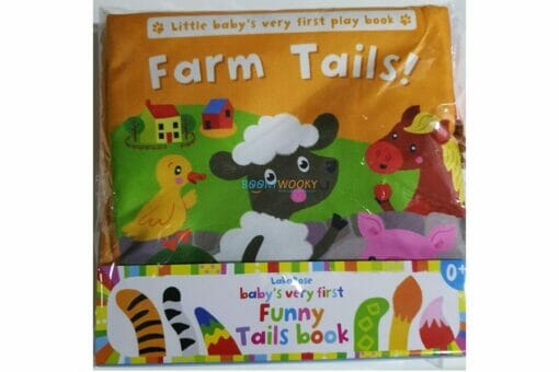 Farm Tails Cloth Book Babys Very First Funny Tails Books