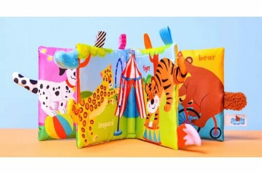 Jungly Tails Cloth Book Babys Very First Funny Tails Books