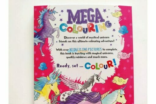 Mega Colouring Unicorns 9781787725157