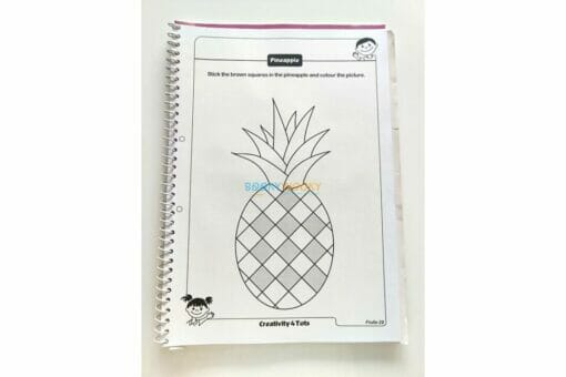 Fruits Worksheets with Craft Material