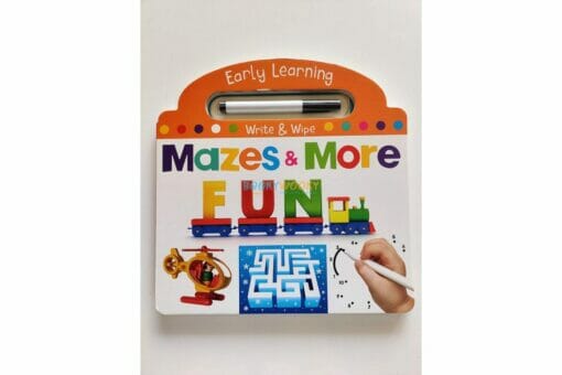 Early Learning Write Wipe Mazes More Fun 9781648330476