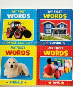 My Little Photo Treasury First Words Pack of 4T 9780709728344