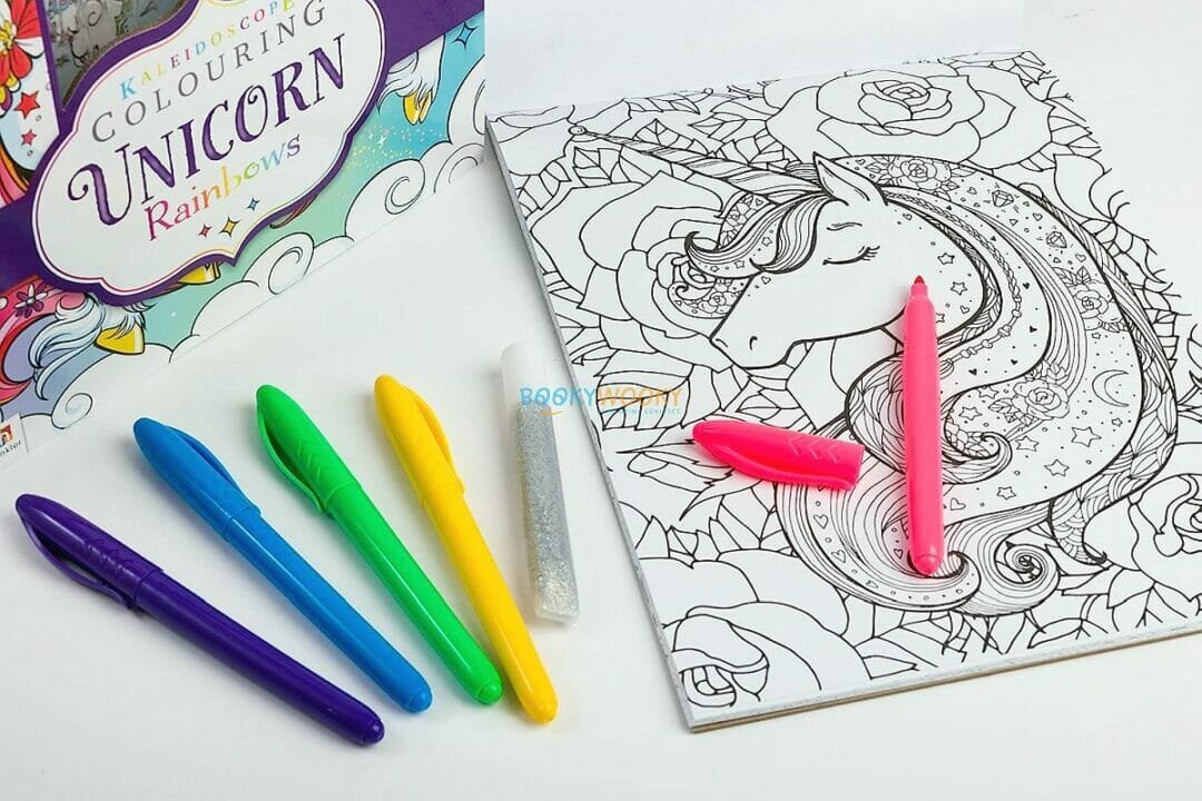 Kaleidoscope Coloring Unicorn Forest 9781488950711 3 Kaleidoscope Coloring Unicorn Forest 9781488950711