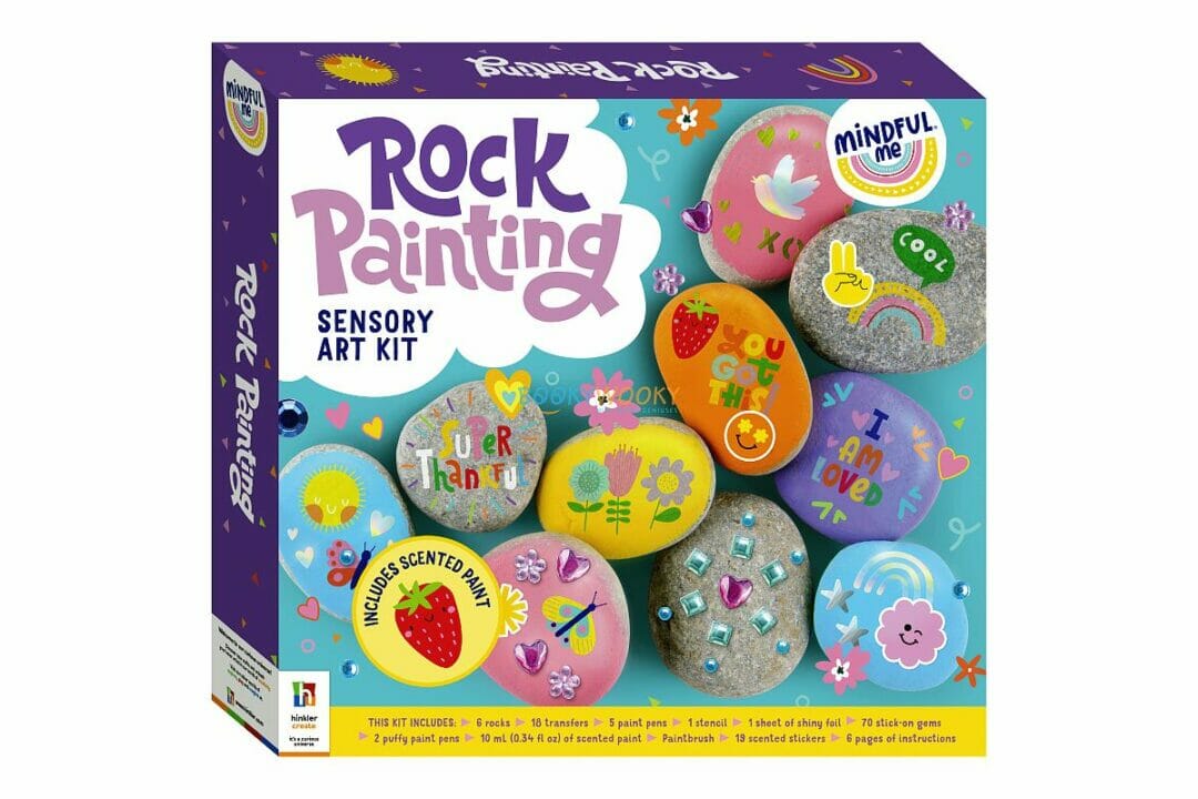Mindful Me Rock Painting Sensory Art Kit - Craft Kits - Art + Craft -  Children - Hinkler