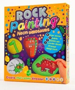Rock Painting Neon Dinosaurs 9781802491913 3