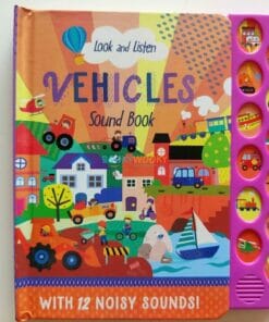 Look and Listen Vehicles Sound Book 9781839238857