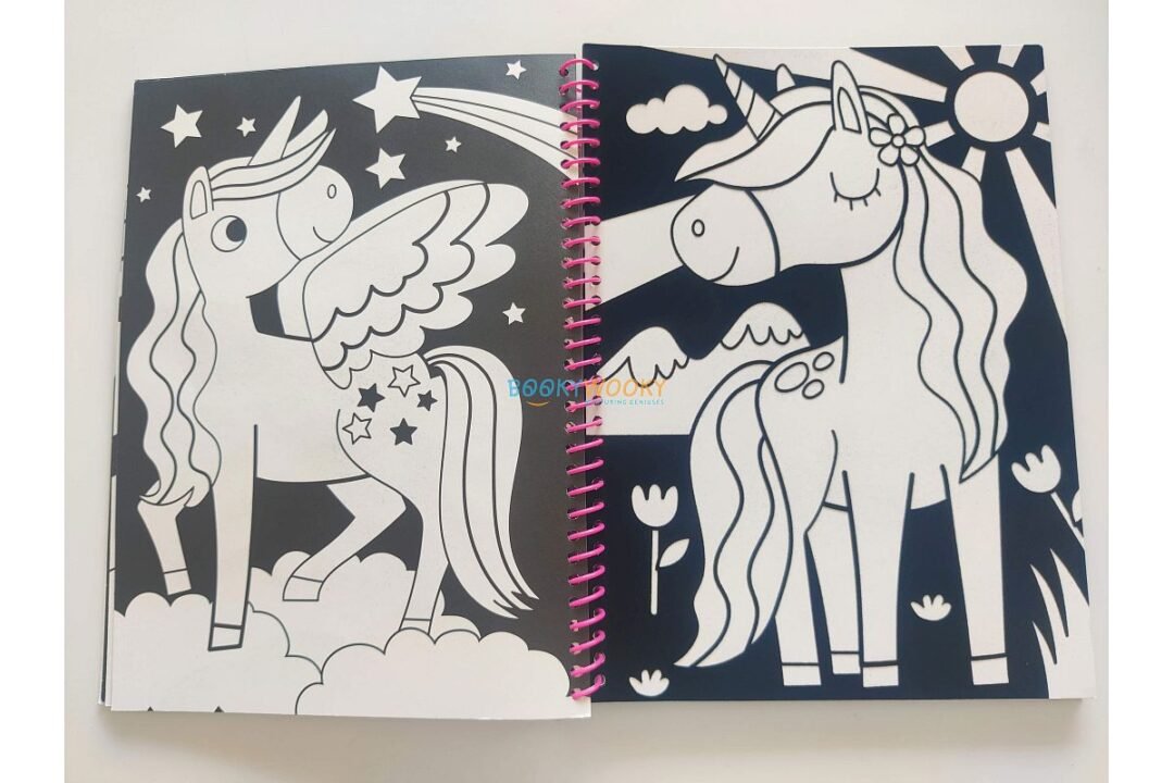 Velvet Colouring Unicorns 9781802496901
