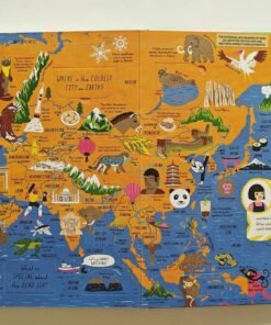 Children's World Atlas Lift-the Flap 9781839234637 maps 2