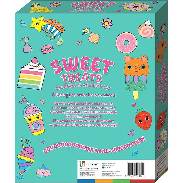 Kaleidoscope Sweet Treats Coloring & Activity Kit 9781488923241