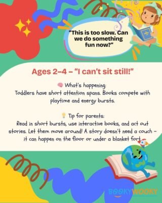 Ages 2 to 4: Sitting Still Is Too Hard