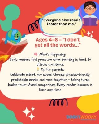 Ages 4 to 6: Reading Feels Too Hard