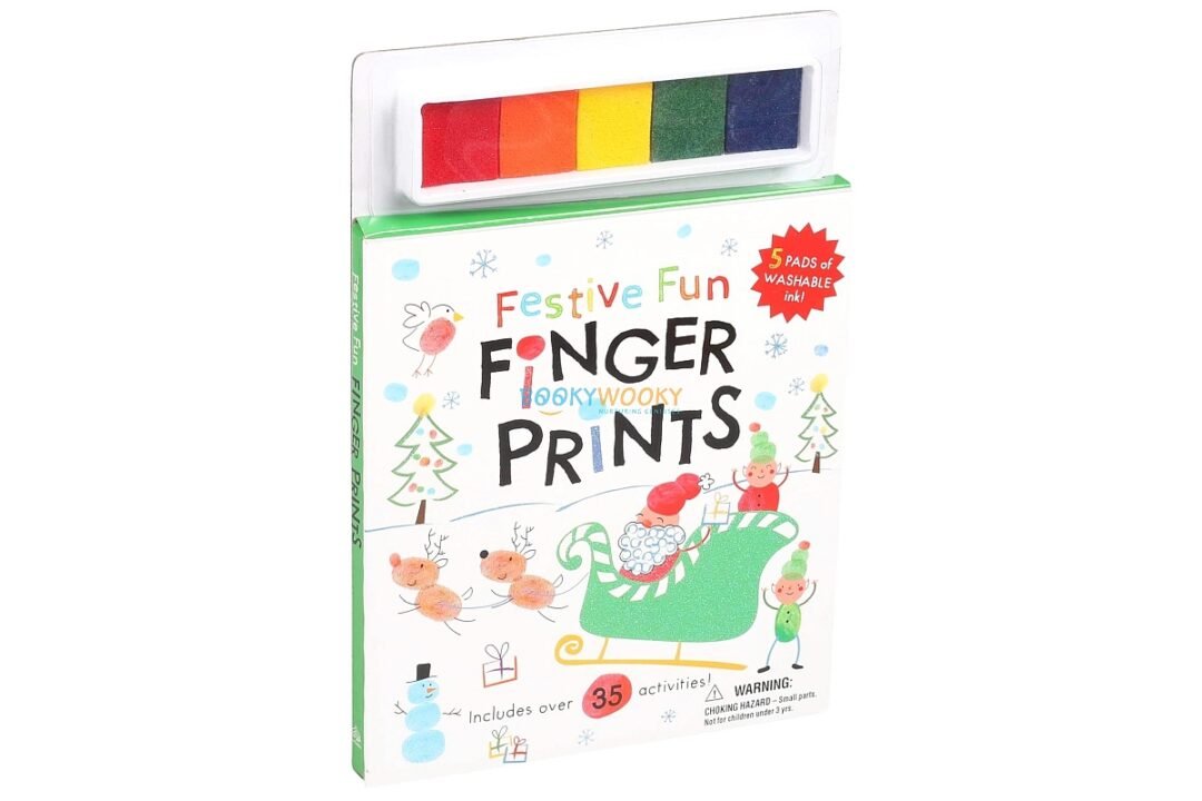 Festive Fun Finger Prints 9781684125906 Festive Fun Finger Prints 9781684125906