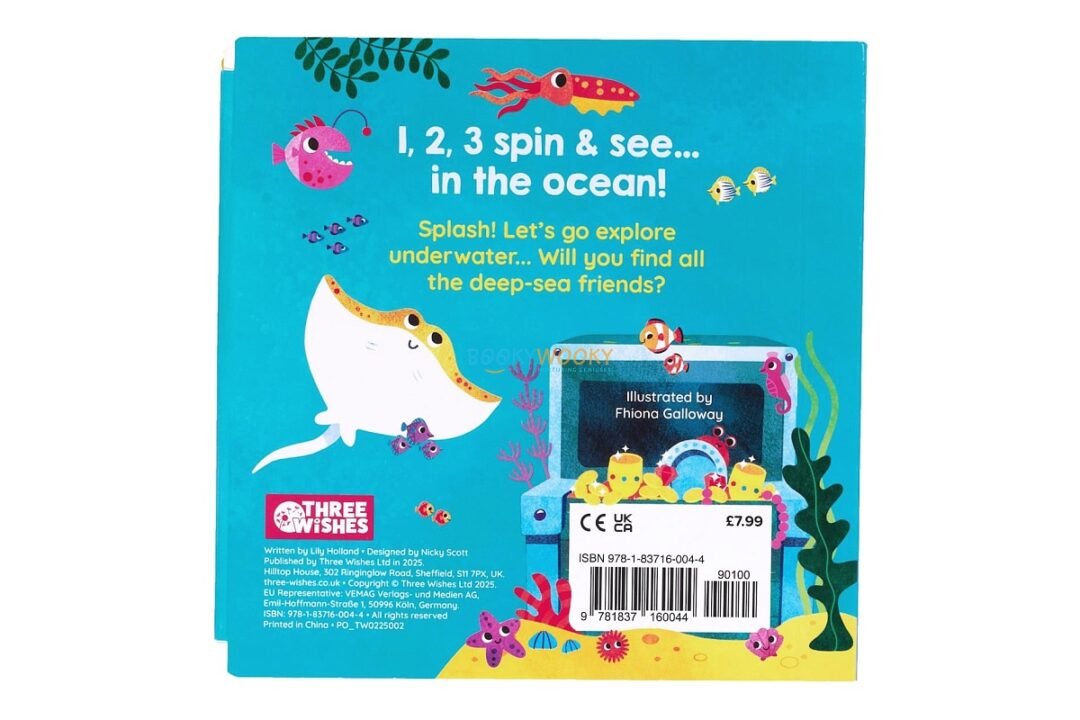 Ocean Explorer 1, 2, 3 Spin & See! 9781837160044