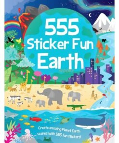 555 Sticker Fun Earth 9781801059282