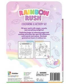 Kaleidoscope Rainbow Rush Colouring & Activity Set 9781488915000