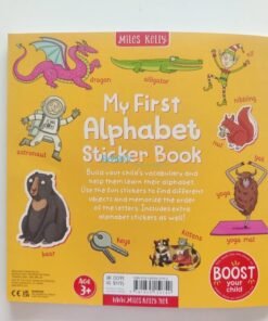 My First Alphabet Sticker Book 9781835150740